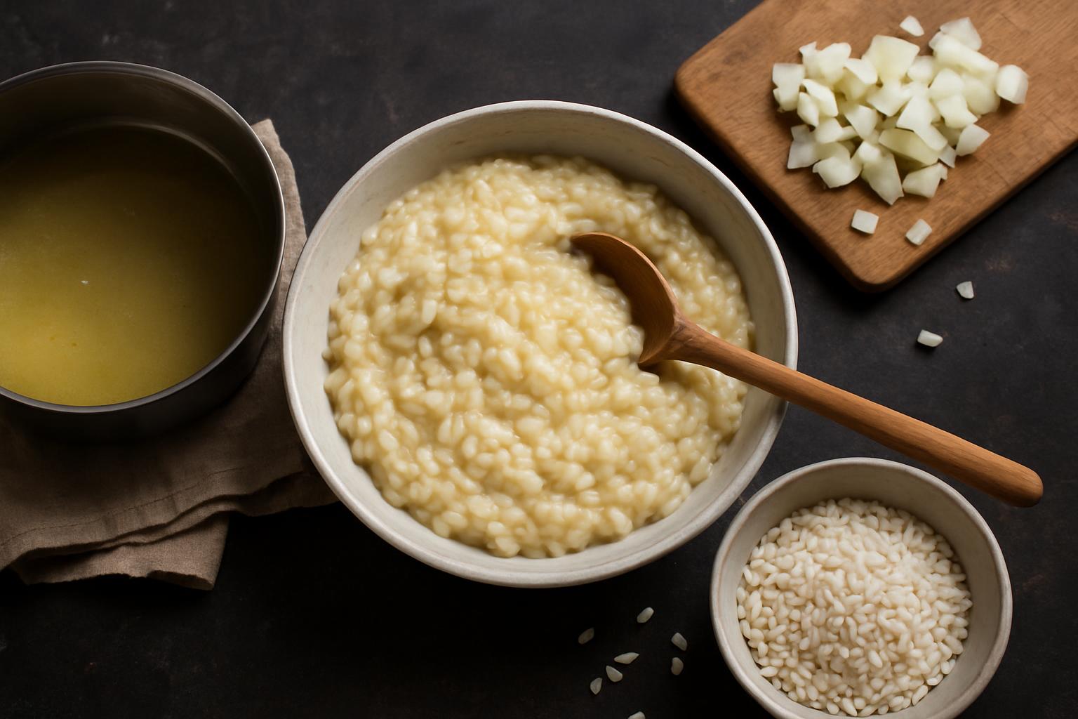 Dlaczego risotto wychodzi za gęste i jak to naprawić