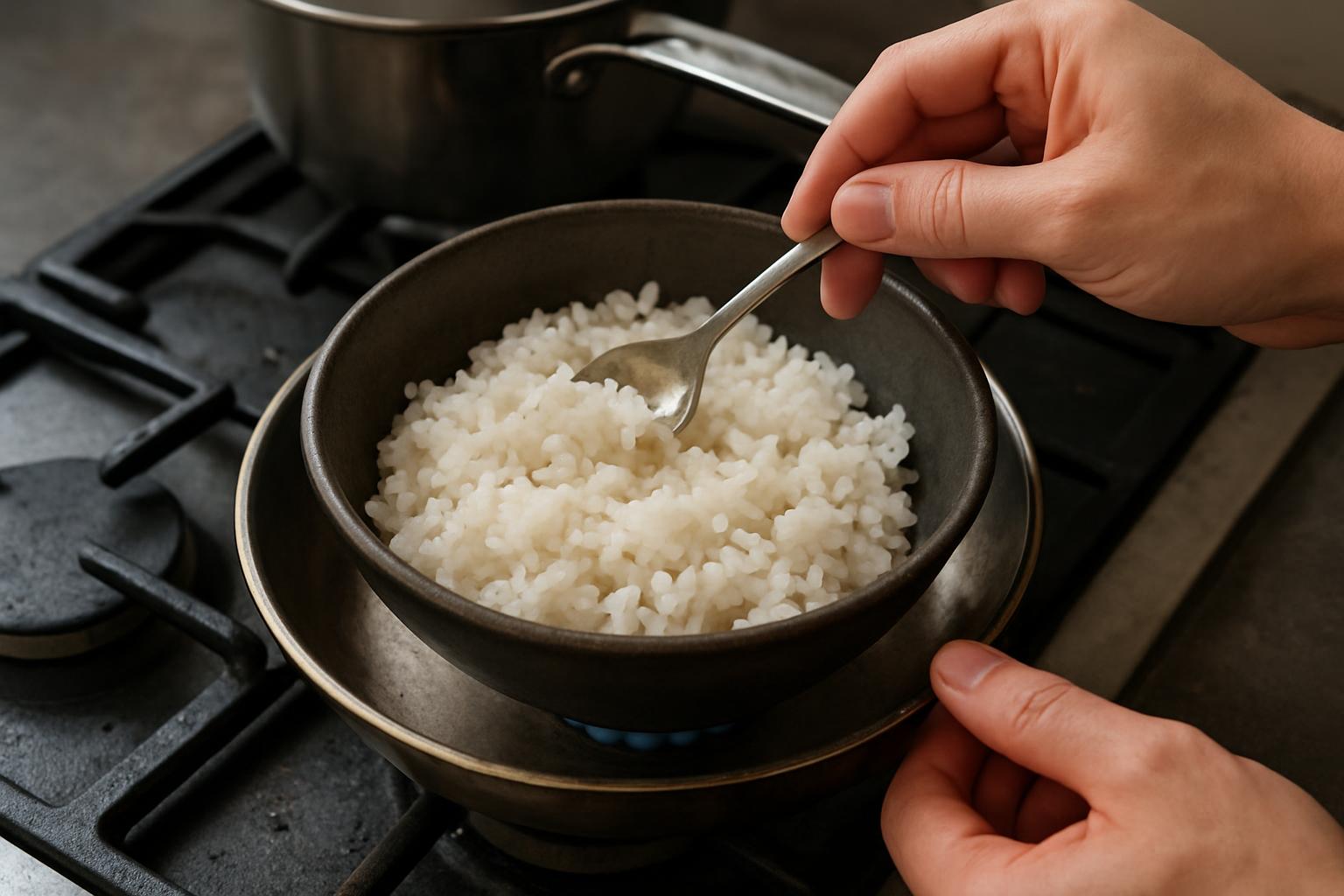 Jak podgrzać ugotowany ryż żeby był jak świeży