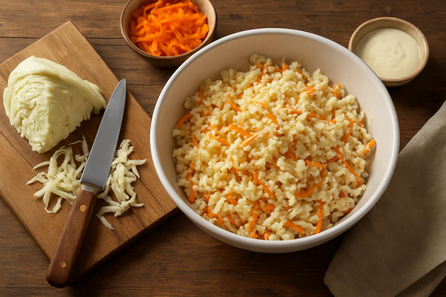 Jak zrobić coleslaw jak z KFC – dokładny przepis